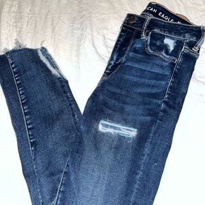 American Eagle hi-rise jeans